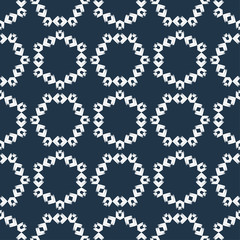 Hexagon. Ethnic boho seamless pattern. Lace. Embroidery on fabric. Patchwork texture. Weaving. Traditional ornament. Tribal pattern. Folk motif. Can be used for wallpaper, textile, wrapping, web.