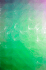 Abstract illustration of green Watercolor Wash background