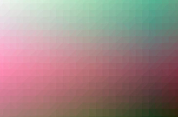 Illustration of abstract Green, Red horizontal low poly background. Beautiful polygon design pattern.