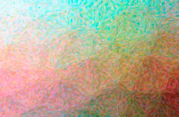 Abstract illustration of orange Impressionist Pointlilism background