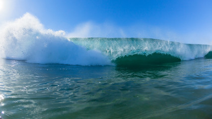 Wave Swimming Encounter Water Power
