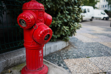 Fototapeta na wymiar fire host, fire hydrant