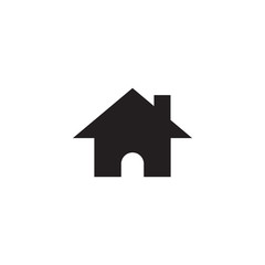 House icon real estate graphic design template vector