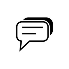 Chat symbol icon vector illustration