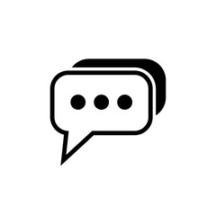 Chat symbol icon vector illustration
