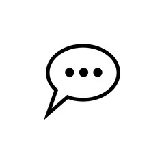 Chat symbol icon vector illustration