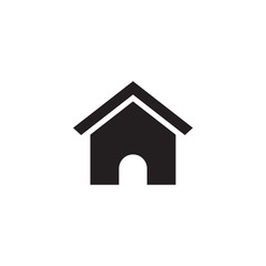 House icon real estate graphic design template vector