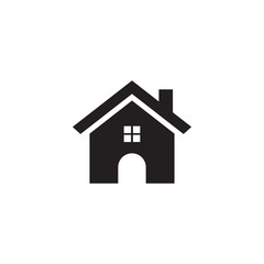 House icon real estate graphic design template vector