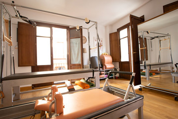 Pilates Machinery  in a gym