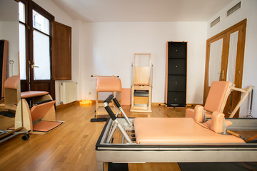 Pilates Machinery  in a gym