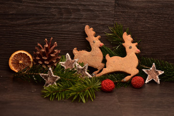 Weihnachtsplätzchen Rentiere