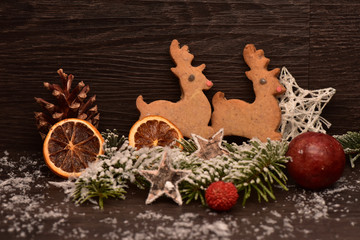 Weihnachtsplätzchen Rentiere