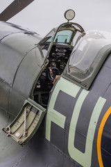 Spitfire cockpit