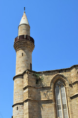 Fototapeta na wymiar Old historical moscque in Cyprus 