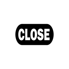 Close symbol icon vector illustration