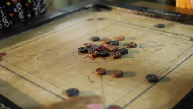 Carrom is a cue sport-based tabletop game of South Asian origin. The game is very popular in India, Bangladesh, Afghanistan, Nepal, Pakistan, Sri Lanka and surrounding areas.