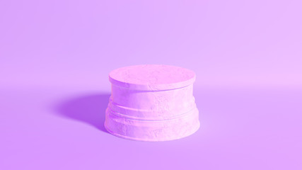 Empty Round Trophy Base