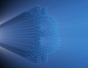 Future Digital Technology, Network Data Transmission, 5G and bitcoin