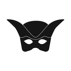 Vector illustration of luxury and celebration symbol. Collection of luxury and hide vector icon for stock.