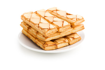 Sweet biscuits. Tasty dessert.