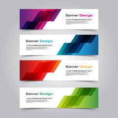 Vector Abstract banner web template