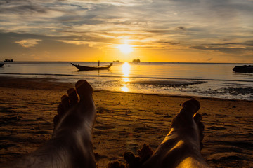 Strand Sonnenuntergang