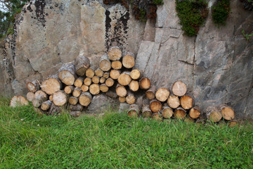 Norway island Averoy Nordic landscape North autumn picture