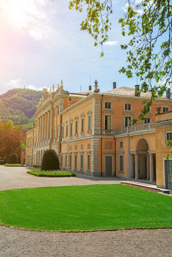 Villa Olmo near the Como lake.