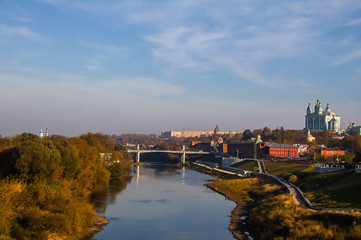 Obraz premium View of the Dnieper River, Smolensk