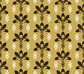 seamless floral pattern with flowers