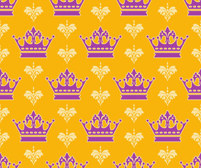 royal seamless pattern