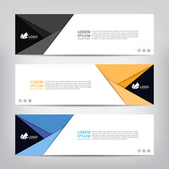 modern design, web banner template, vector illustration