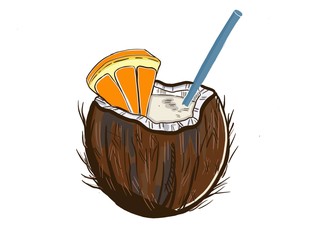 illustration of broom and bucket