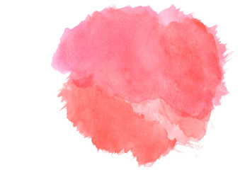  red watercolor abstract brush strokes