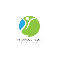 Healthy Life Logo vector template