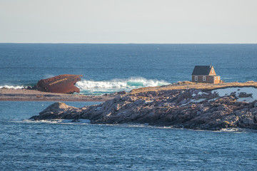 Transpacific sur l'ile aux marins
