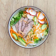 Vietnamese Beef Glass Noodle Salad