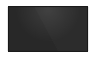 TV flat screen lcd plasma. Vector illustration.