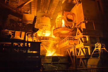 steel production in electric furnaces