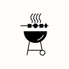 barbecue food icon