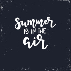 Fototapeta premium Hand drawn typography poster. Conceptual handwritten phrase Home and Family T shirt hand lettered calligraphic design. Inspirational vector