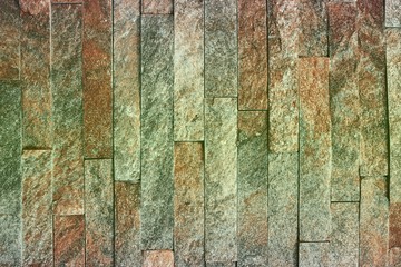 beautiful grunge natural quartzite stone bricks texture for design purposes.