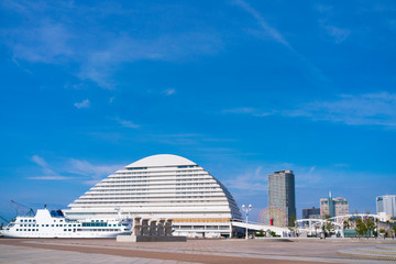 Obraz premium 神戸 ハーバーランド メリケンパーク