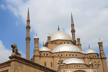 Fototapeta na wymiar Mehmet Ali Pasha Mosque in Cairo