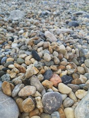 pebbles on the beach