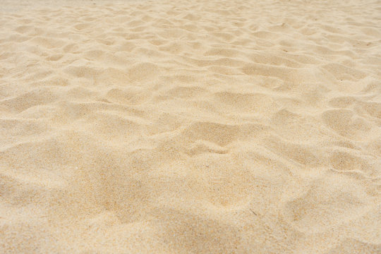 Yellow beach sand texture.