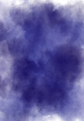 Abstract watercolor digital art painting soft focus for texture background