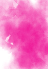 Abstract watercolor digital art painting soft focus for texture background