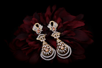 Diamond earrings