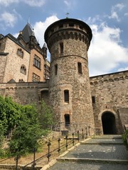 Fototapeta na wymiar Schloss Wernigerode (Sachsen-Anhalt)